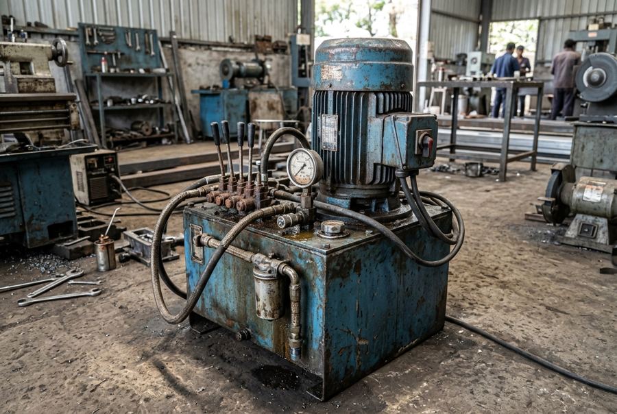 Used Hydraulic Power Pack 5 HP