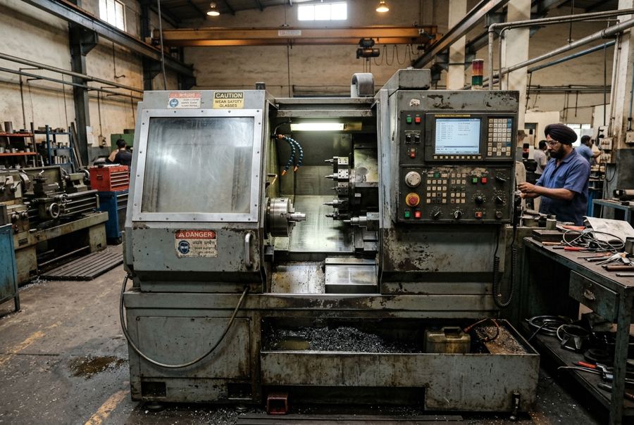 Used CNC Lathe Ace Jobber XL